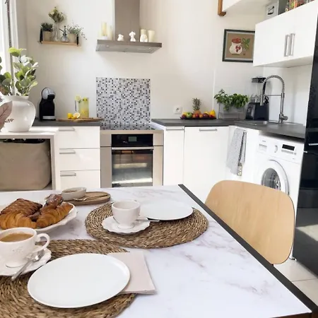 Tea&chill - Beautiful, Bright Flat 1 Min From The 8 Metro Charenton-le-Pont